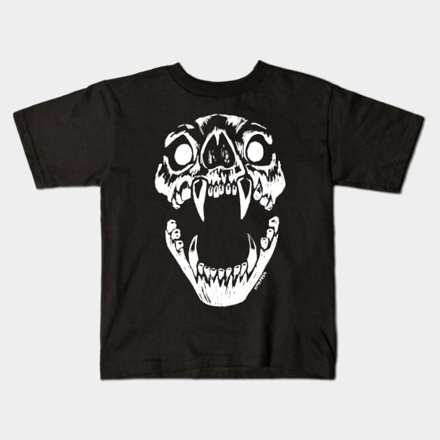 Vampire Bite Kids T-Shirt by hmnprsn